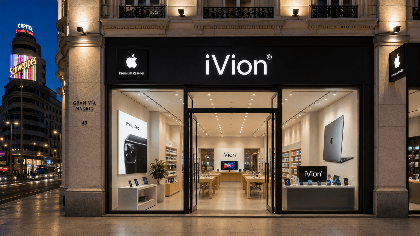 Tienda iVion Gran Vía Madrid